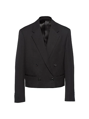 Double-Breasted Wool Jacket