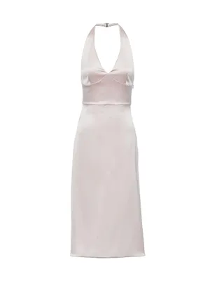 Re-Edition 1995 Satin Halter Dress