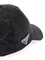 Duchesse Baseball Cap with Crystals