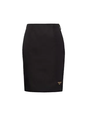 Re-Nylon Pencil Skirt