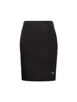 Re-Nylon Pencil Skirt