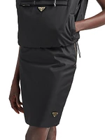 Re-Nylon Pencil Skirt