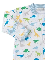 Baby Boy's Dinosaur Print Footie