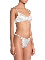 Bowie Lace-Trim Underwire Bra