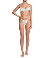 Bowie Lace-Trim Underwire Bra