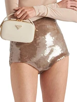 Sequined Tulle Panties Shorts