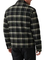 Iverness Plaid Wool-Blend Jacket