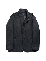 Longbush Padded Wool-Blend Jacket