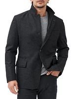 Longbush Padded Wool-Blend Jacket