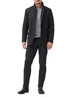 Longbush Padded Wool-Blend Jacket