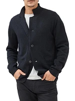 West Eyreton Cotton & Wool-Blend Cardigan