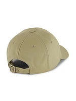 Check-Lined Baseball Cap