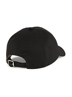 Check Lined Baseball Cap