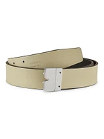 Reversible Leather B Cut Belt