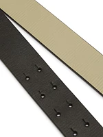 Reversible Leather B Cut Belt