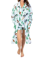 Women's Skydog Long Pajama Set