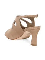 Nili Suede Cut Out Sandal