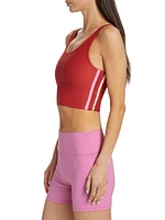 Scoop Striped Sport Bra