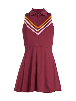 Polo Striped Minidress
