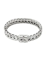 Hammered Sterling Silver Bracelet