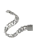 Sterling Silver Curb Link Bracelet