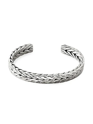 Hammered Sterling Silver Cuff Bracelet