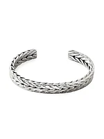 Hammered Sterling Silver Cuff Bracelet