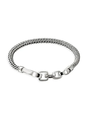 Sterling Silver Clasp Bracelet