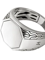 Sterling Silver Signet Ring