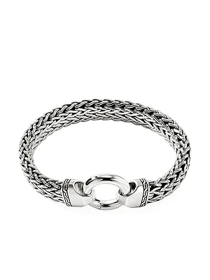 Sterling Silver Flat Chain Bracelet