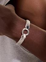 Sterling Silver Flat Chain Bracelet