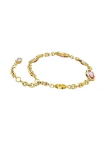 Imber Goldtone & Swarovski Crystal Bracelet