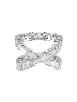 Hyperbola Crystal Infinity Ring