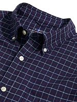 Tattersall Button-Up Shirt