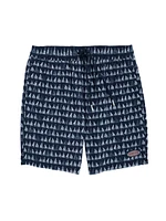 Chappy Abstract Swim Trunks