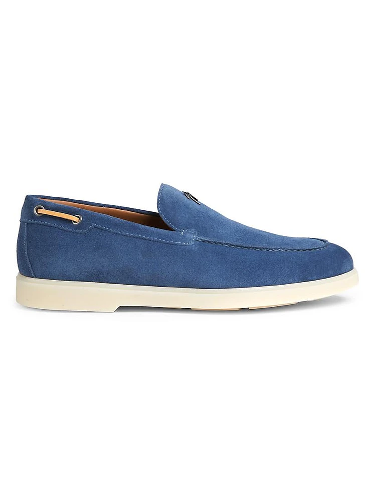 Suede Loafers