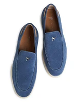 Suede Loafers