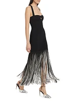 Mia Fringe Maxi Dress