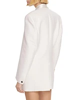 Femi Wool-Blend Double-Breasted Blazer Dress