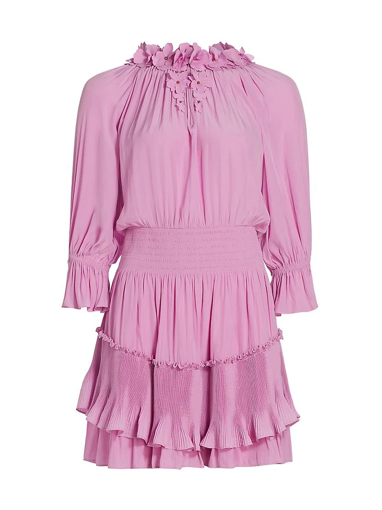 Alison Pleated Minidress