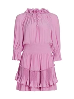 Alison Pleated Minidress