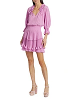 Alison Pleated Minidress