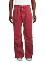 Glen Denim Carpenter Pants