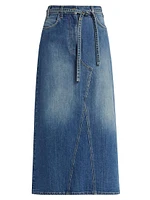 Dean Denim Maxi Skirt