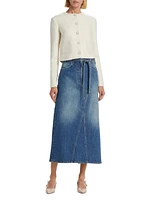 Dean Denim Maxi Skirt