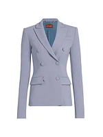 Indiana Crepe Tailored Blazer