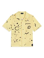 Little Boy’s & Printed Cotton Short-Sleeve Shirt