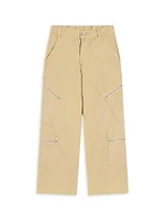 Little Boy’s & Cotton Multi-Pocket Pants