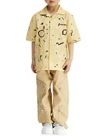 Little Boy’s & Cotton Multi-Pocket Pants