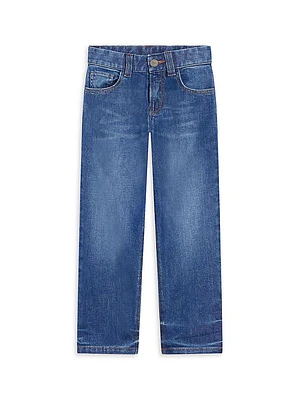 Little Boy’s & Denim Straight-Leg Jeans